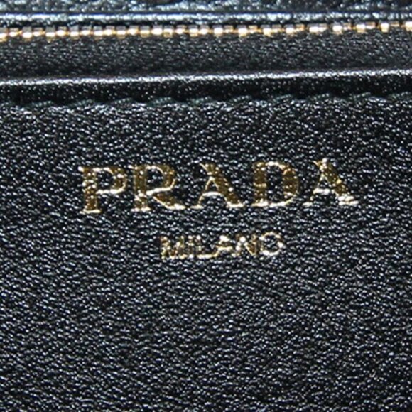 PRADA Black Leather Wallet - Picture 4 of 10